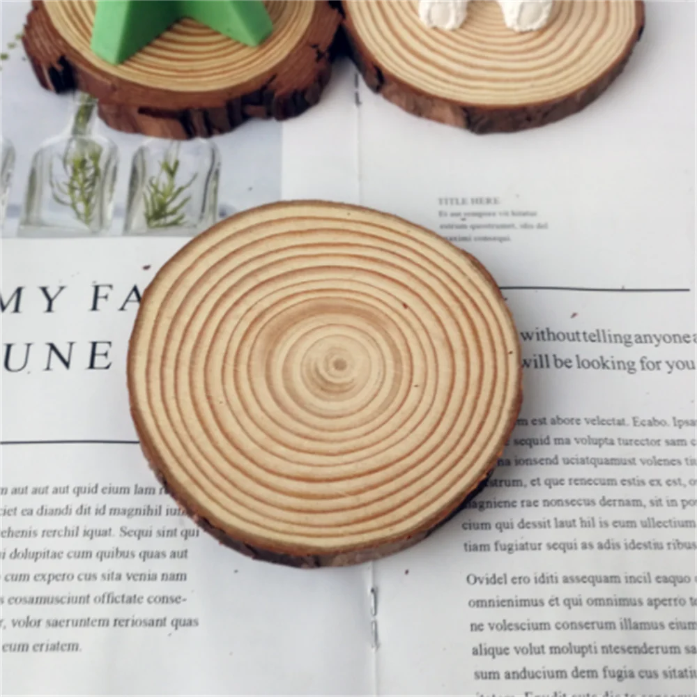 Коврик из сосны подставка для фотографий в пасторальном стиле с изображением