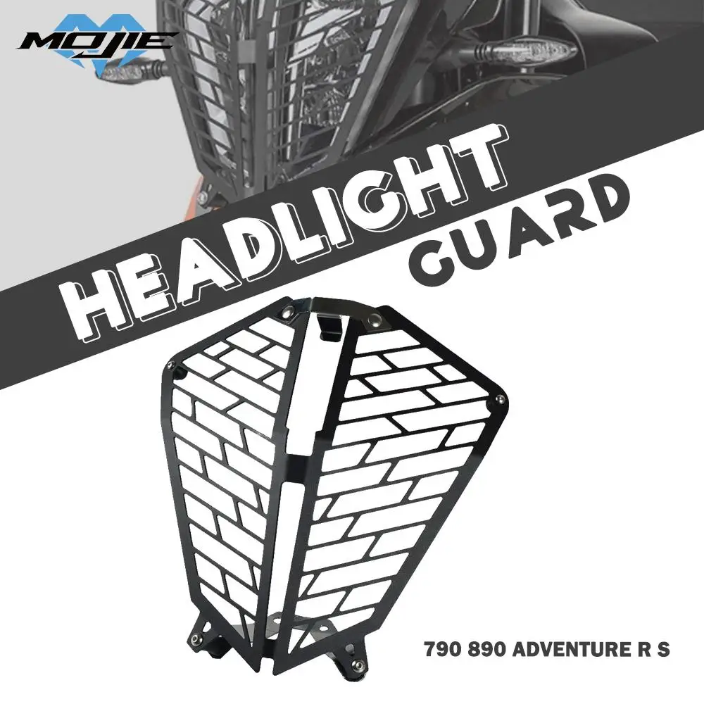 

Headlight Protector Grille Light Cover Protective Guard For 790 Adventure 790adventure S / R 890 Adventure ON R/R 2019 2010 2021