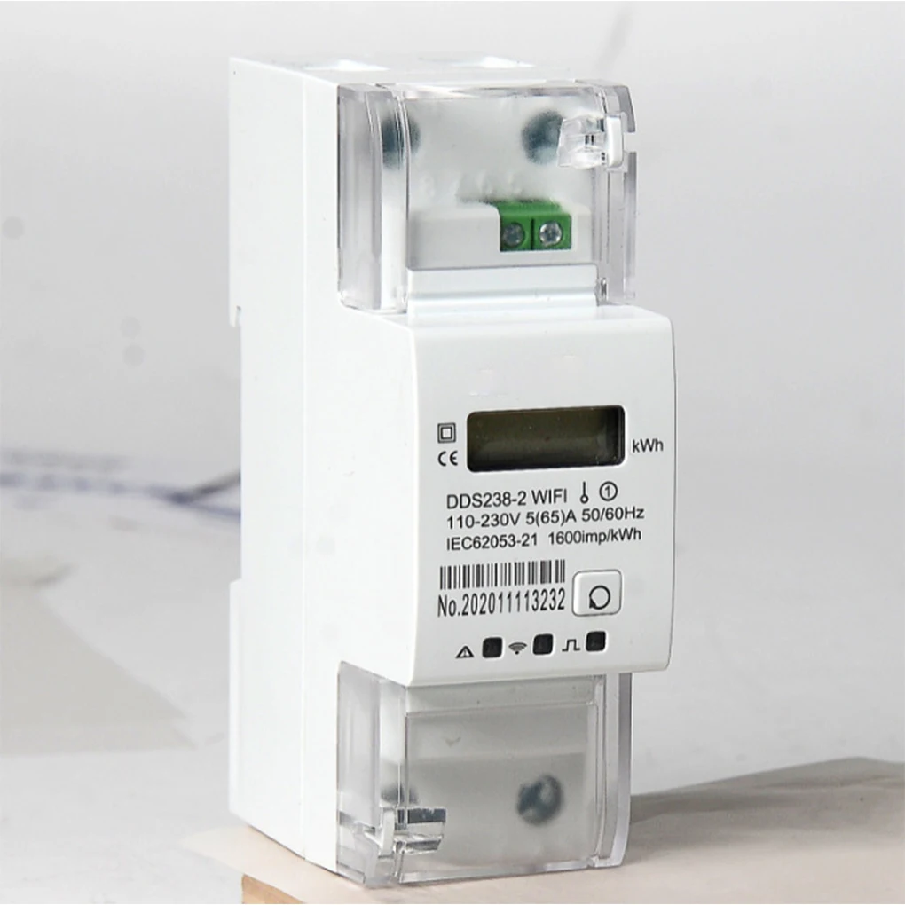 

Single Phase Tuya WiFi Smart Energy Meter App Timer