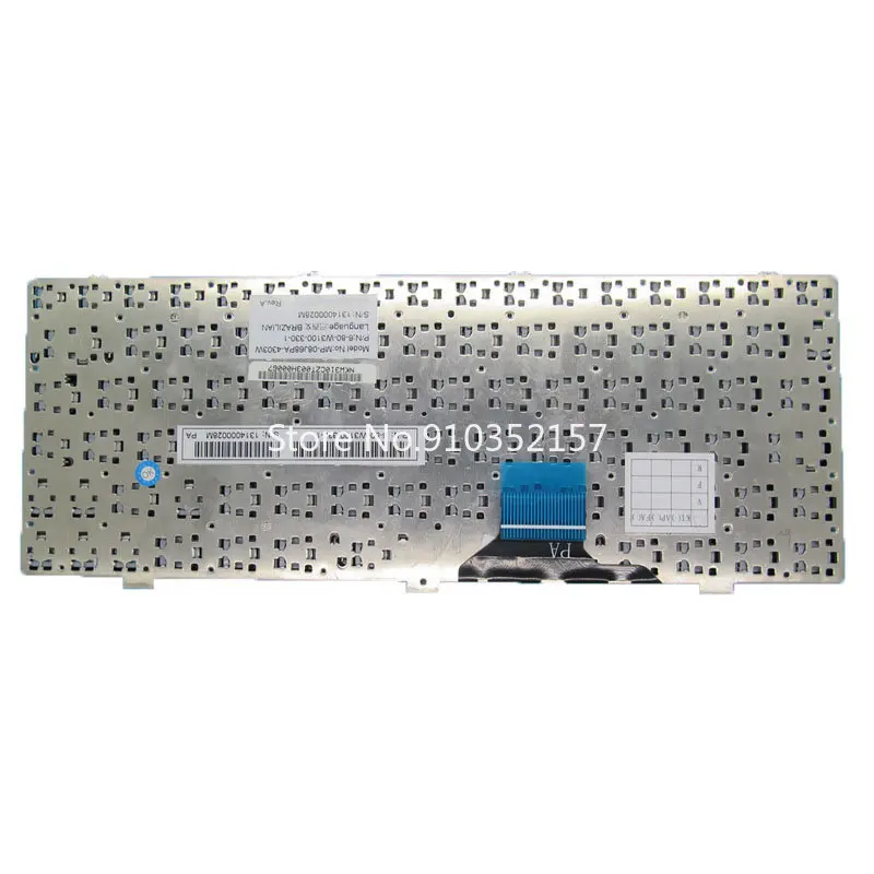 Клавиатура AR BR FS GK IT LA PO для CLEVO M1110 W510LU W510TU-B W510TU-D W510TU-P W510TU-R W510TU-L W515TU W515LU W515PU-W W517PU