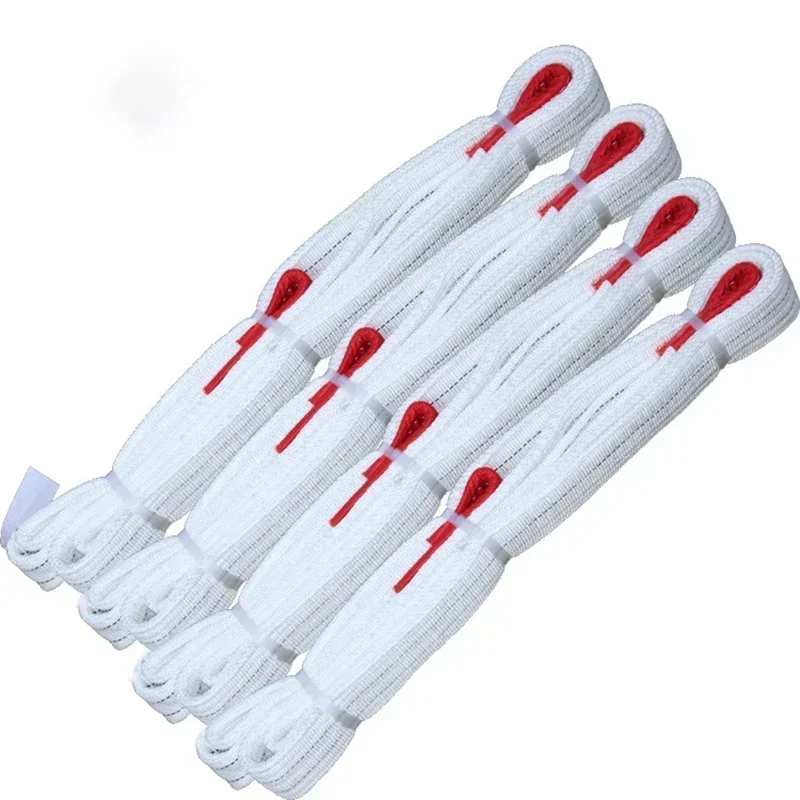 1t x 3m 1m износостойкий плоский грузовой подъемник 2t Подъемный Кран белый строп