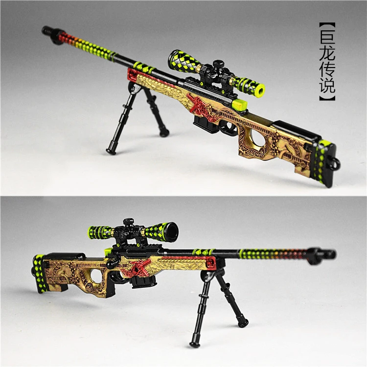Миниатюрное оружие для огнестрельного оружия ЛЕГЕНДА ДРАКОНА снайперское AWP