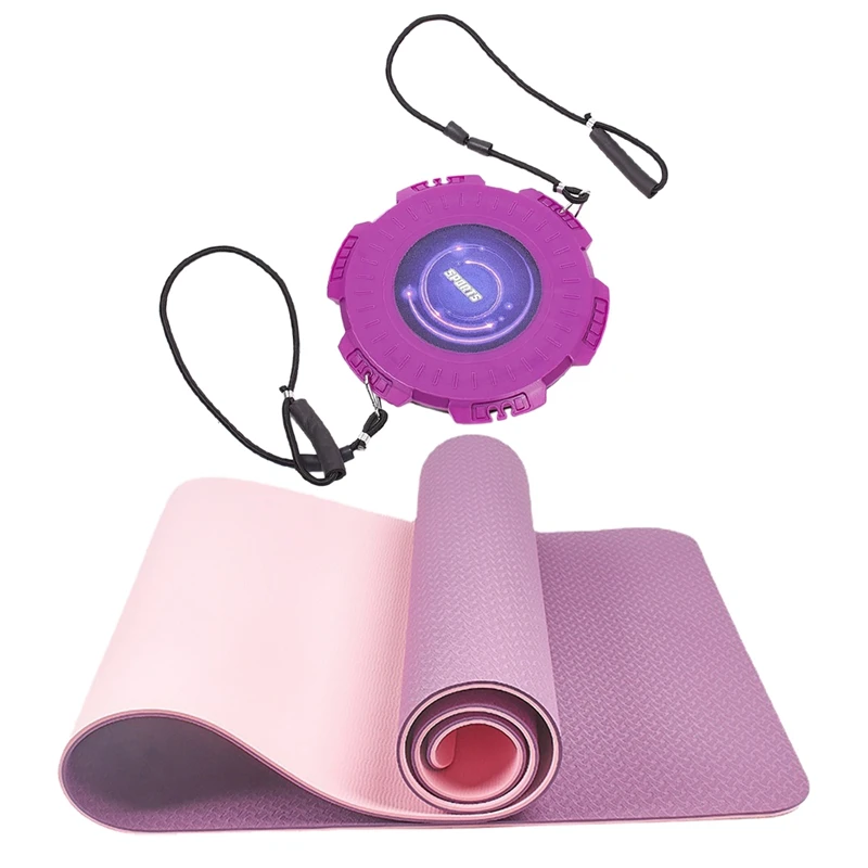 

Yoga Mat Fitness Sport Exercise Home Gym Yoga Mat With Waist Twisting Disc Twist Board For Fitness Pilates