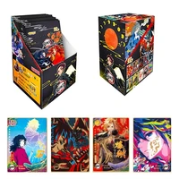 new japanese anime figurescards demon slayer kimetsu no yaiba collections card game child collectibles hobby for kids gife toys