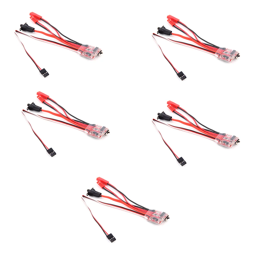 

5 шт. 30A 4-8V ESC щетка электронный контроллер скорости двигателя щетка электронный контроллер скорости для радиоуправляемого автомобиля