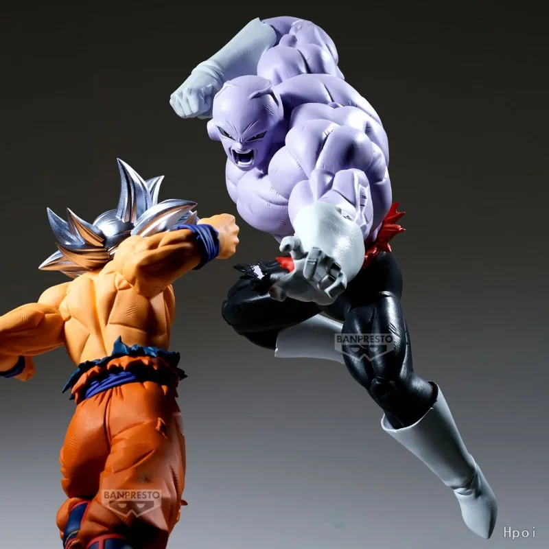Фото Набор фигурок Banpresto Match Makers: Сон Гоку в Ультраинстинкте, Джирен. Фигурка из аниме «Драгонболл Супер». Коллекционная модель, игрушка, подарок, для демонстрации. №4