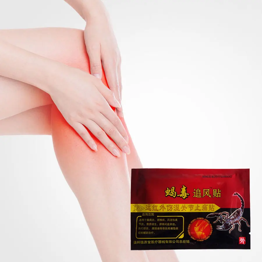 

24 шт., обезболивающие пластыри с ядом скорпиона