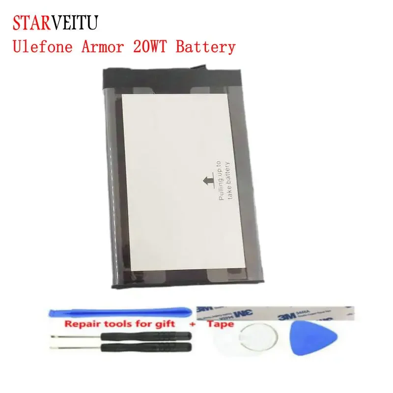 Аккумулятор для Ulefone Armor 20WT Bateria Прочные водонепроницаемые аксессуары мобильных