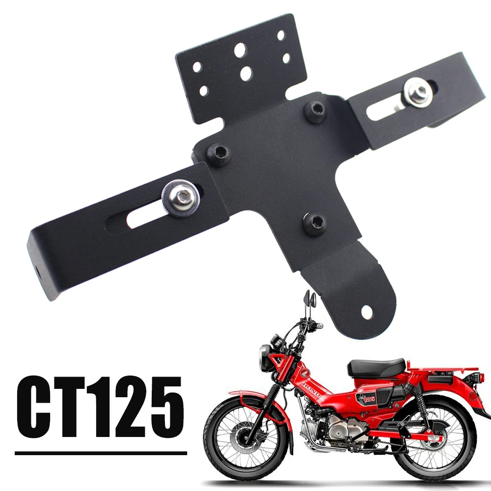 

Motorcycle Accessories License Plate Holder Frame Mount Bracket For HONDA CT125 CT 125