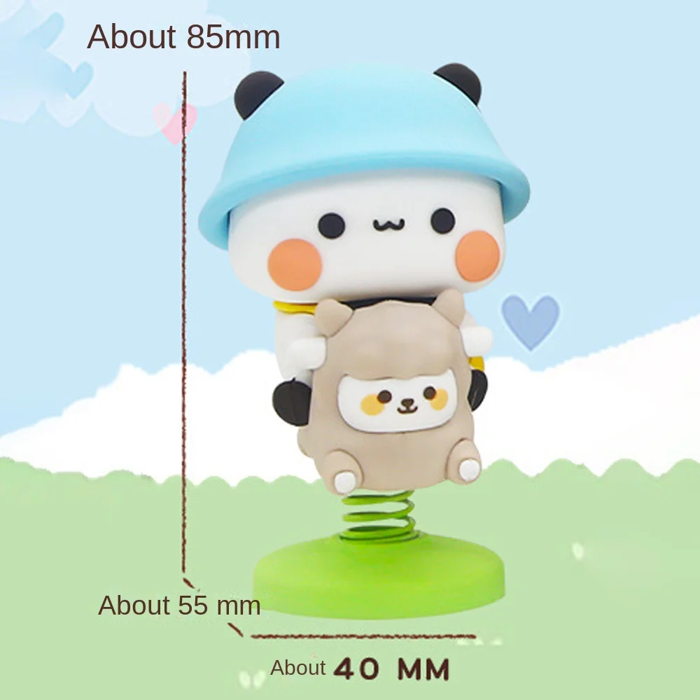 Аниме-фигурка Bubu Dudu панда яркий медведь модель игрушки коллекционная мультяшная