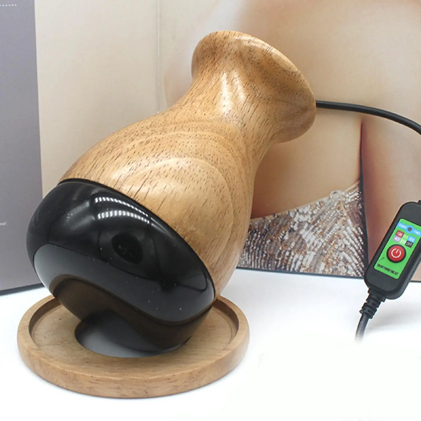 

Electric Point Massager Electric Gua Sha Natural Meridians for.5cm