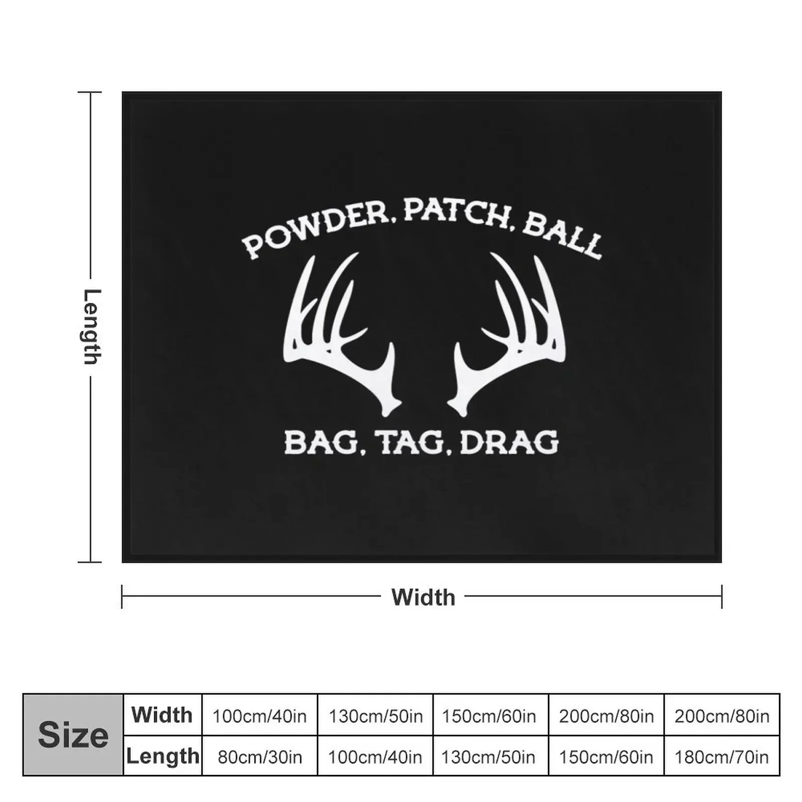 Охотничье олене охотничье оленевое одеяло с черной пудрой сезонное ворсистые