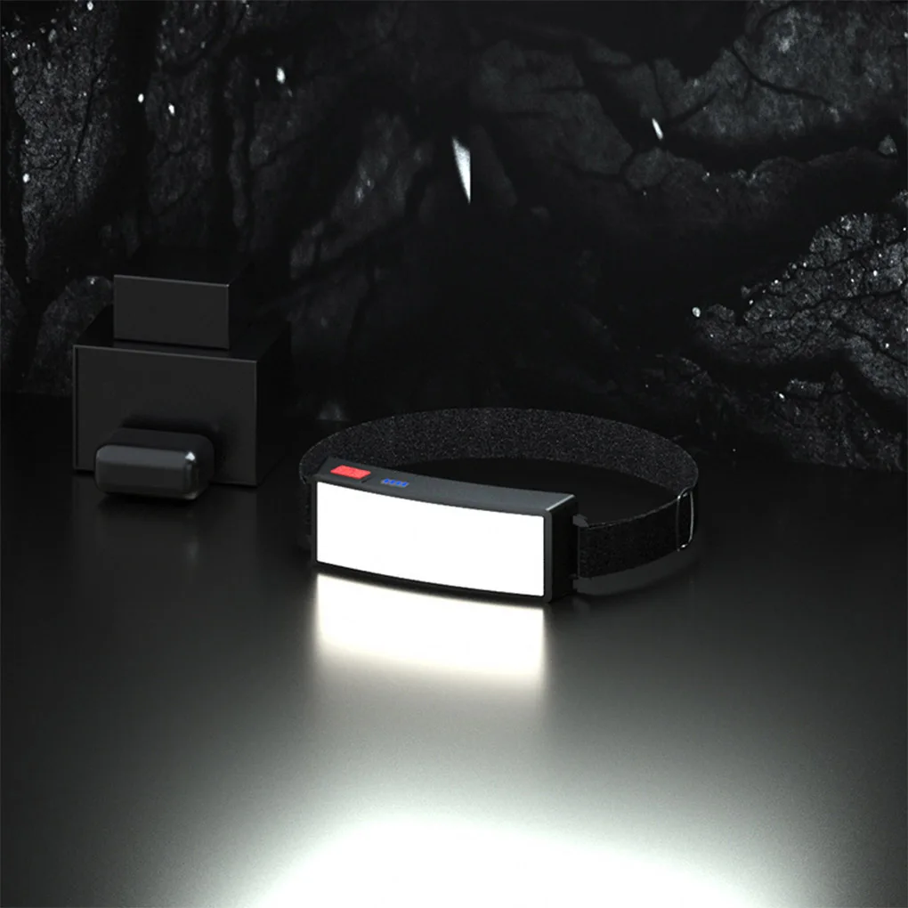 

Head-mounted Light Headlamp Hiking Fishing Flashlight Bright Induction