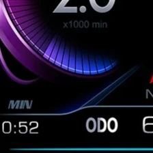 Фото P3 Автомобильный OBD GPS проекционный дисплей (HUD) для измерения скорости, напряжения, температуры воды, уклона, расхода топлива с функцией сигнализации. №1
