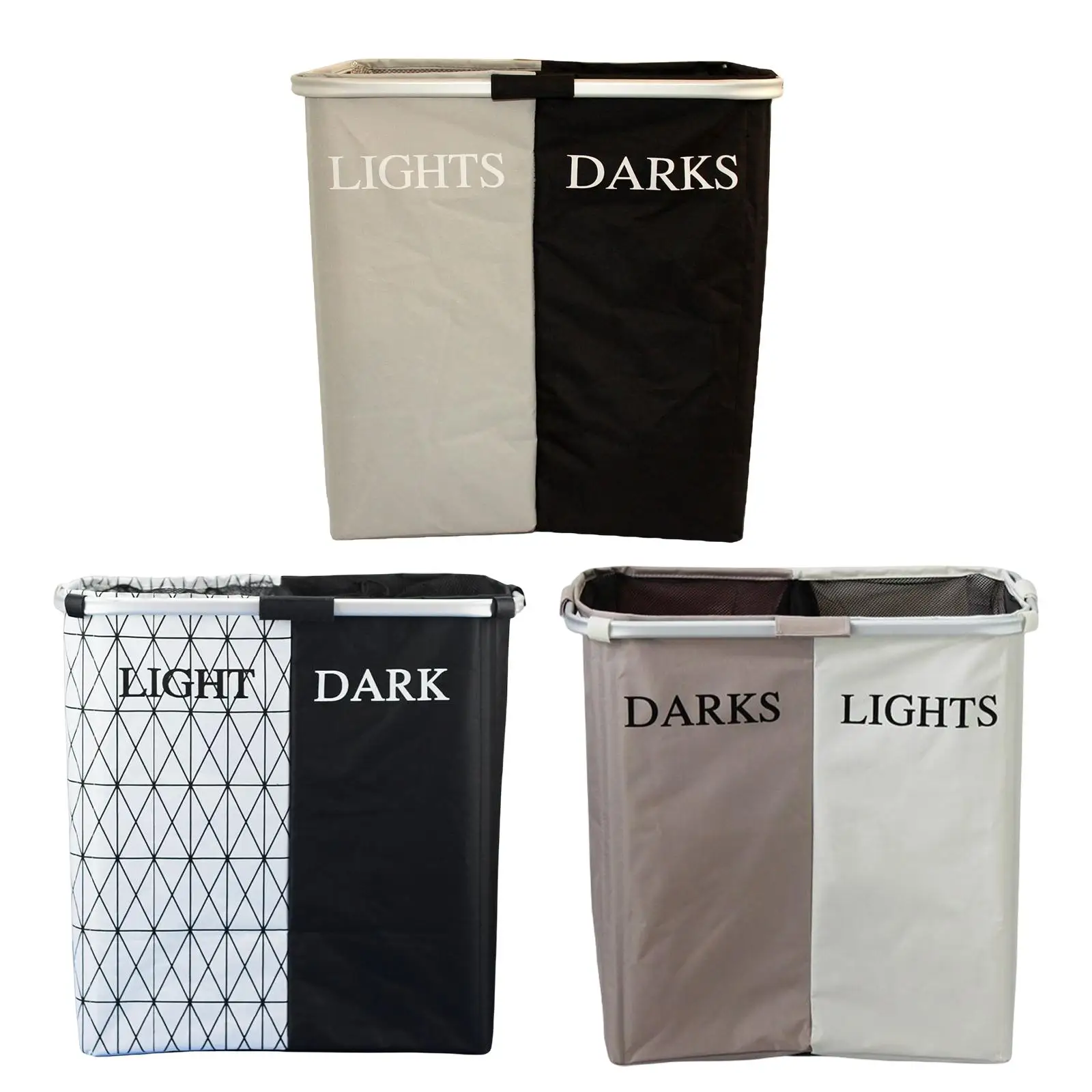 

Portable Laundry Basket Save Space Large Capacity Bucket Organizer Toy Storage Bins Storage Bag Home Storage