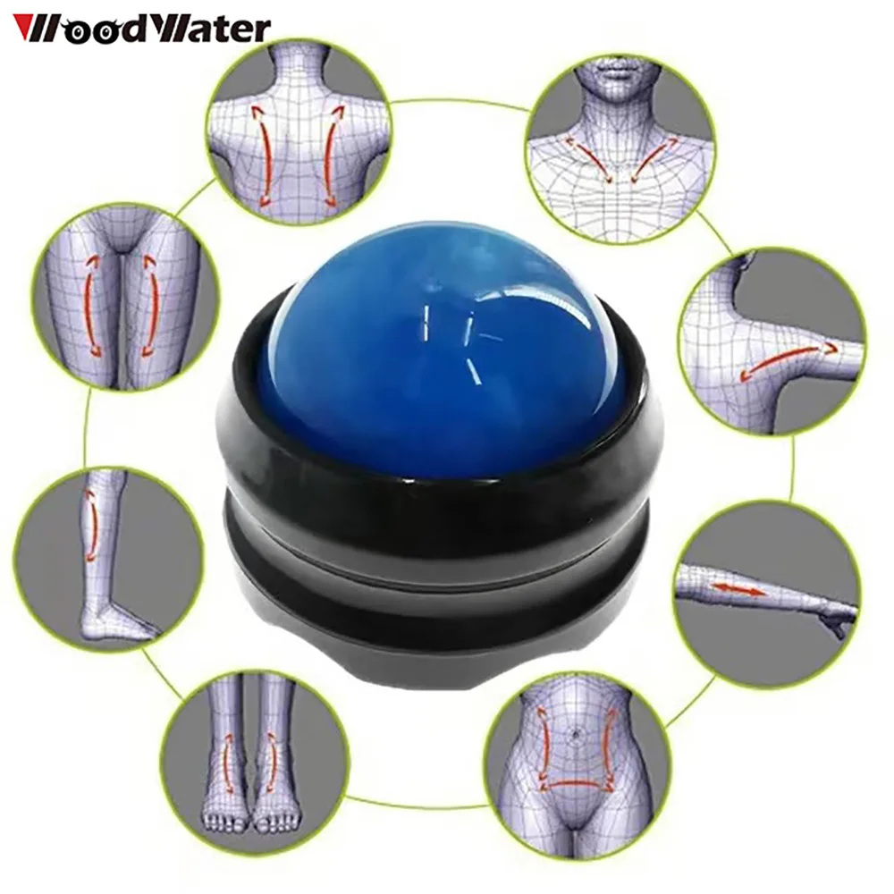 

Hand Held Mini Essential Oil Resin Massage Ball Meridian Fascia Massager Body Gym Equipment Tools Massageador