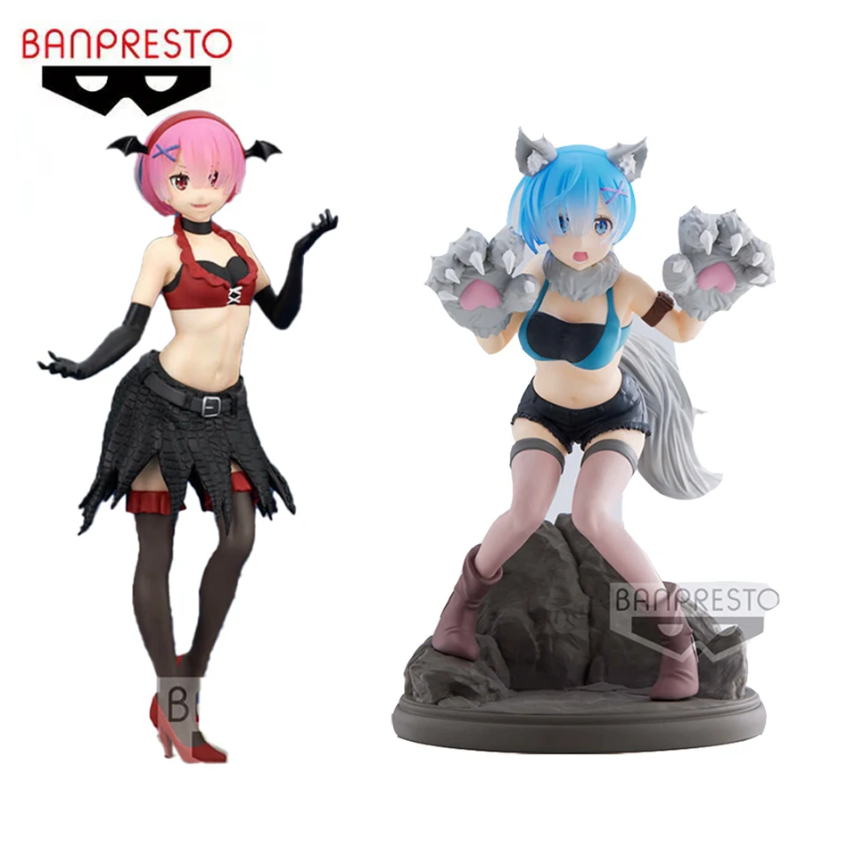 Глянцевин 100% оригинал оригинальная экшн-фигурка Re: Zero Начальная жизнь в другом