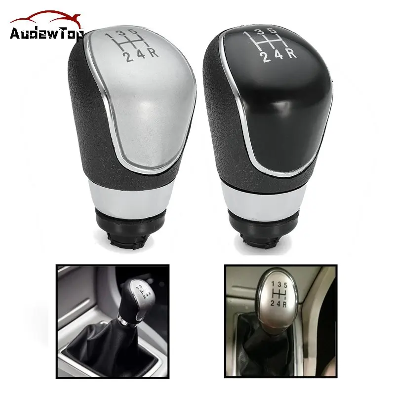 

Ручка переключения передач 5 скоростей для Ford Focus 2 MK2 FL MK3 MK4 MK7 MONDEO GALAXY FIESTA серебристо-черные аксессуары