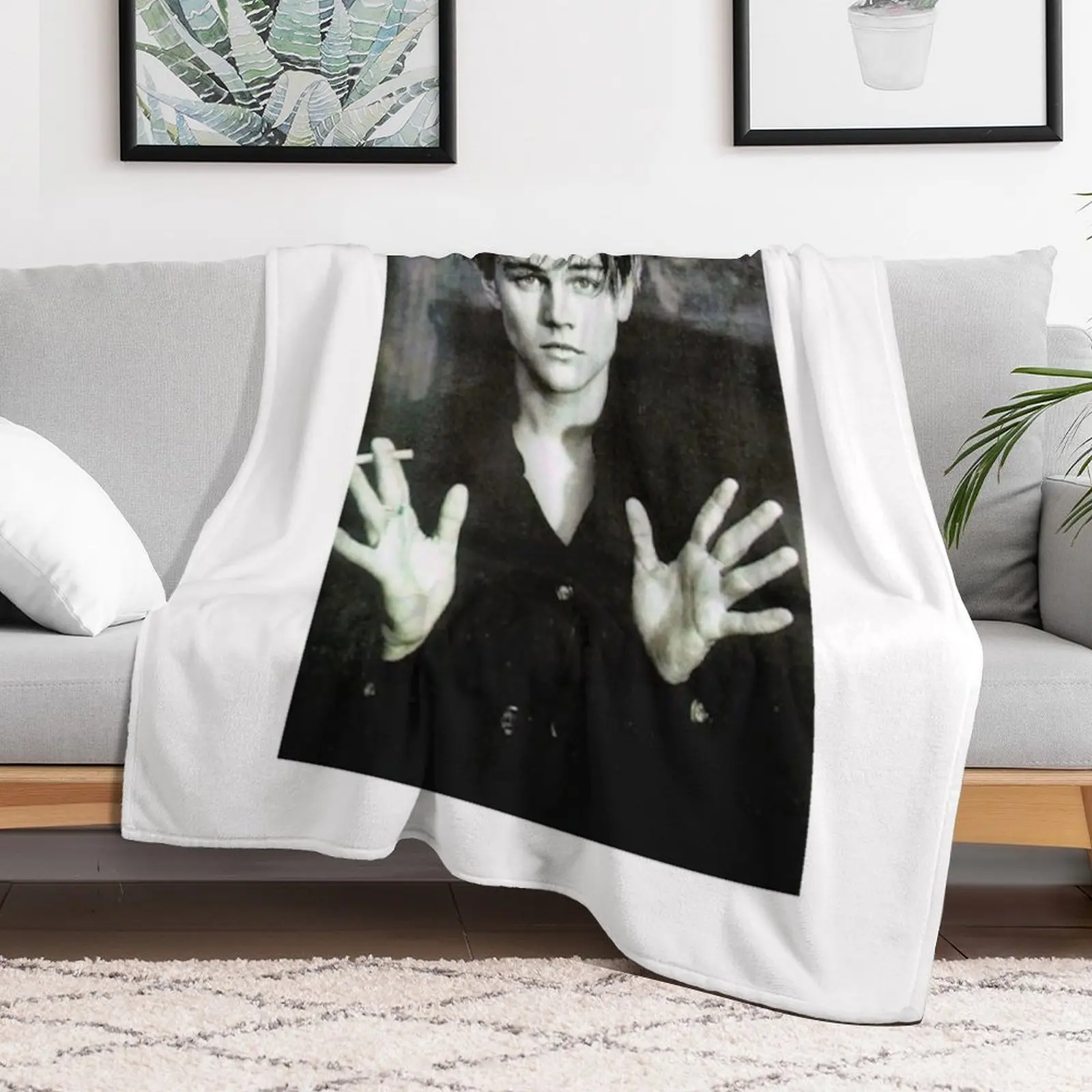 Одеяло Young Leo DiCaprio мягкие волосатые украшения одеяла для волос