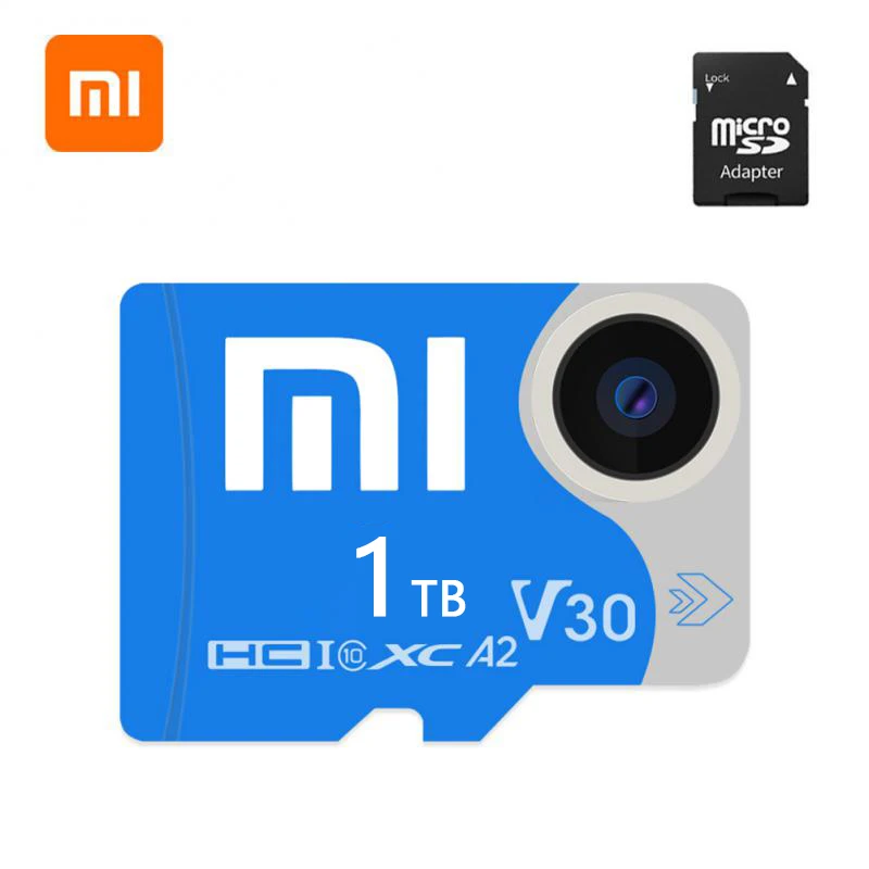 

Оригинальная карта памяти XIAOMI SD 512 ГБ 256 ГБ, карта памяти C10 TF SD карты 128 ГБ 1 ТБ для телефона, камеры дрона, плееров MP3/MP4 и других
