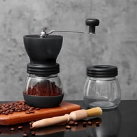 kitchen espresso coffee bean grinder washable small manual coffee machine hand grinder portable moedor de cafe coffee set eb5cg