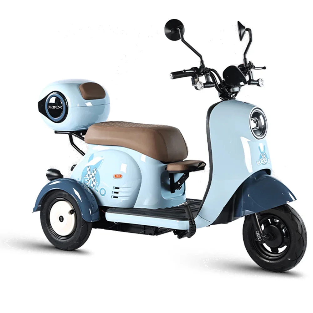 

Электрический трехколесный велосипед 48 в 20 А, 1000 Вт, для родителей, детей, коляски, для взрослых, вакуумная шина с противоскользящим покрытием, боковая защита от падения