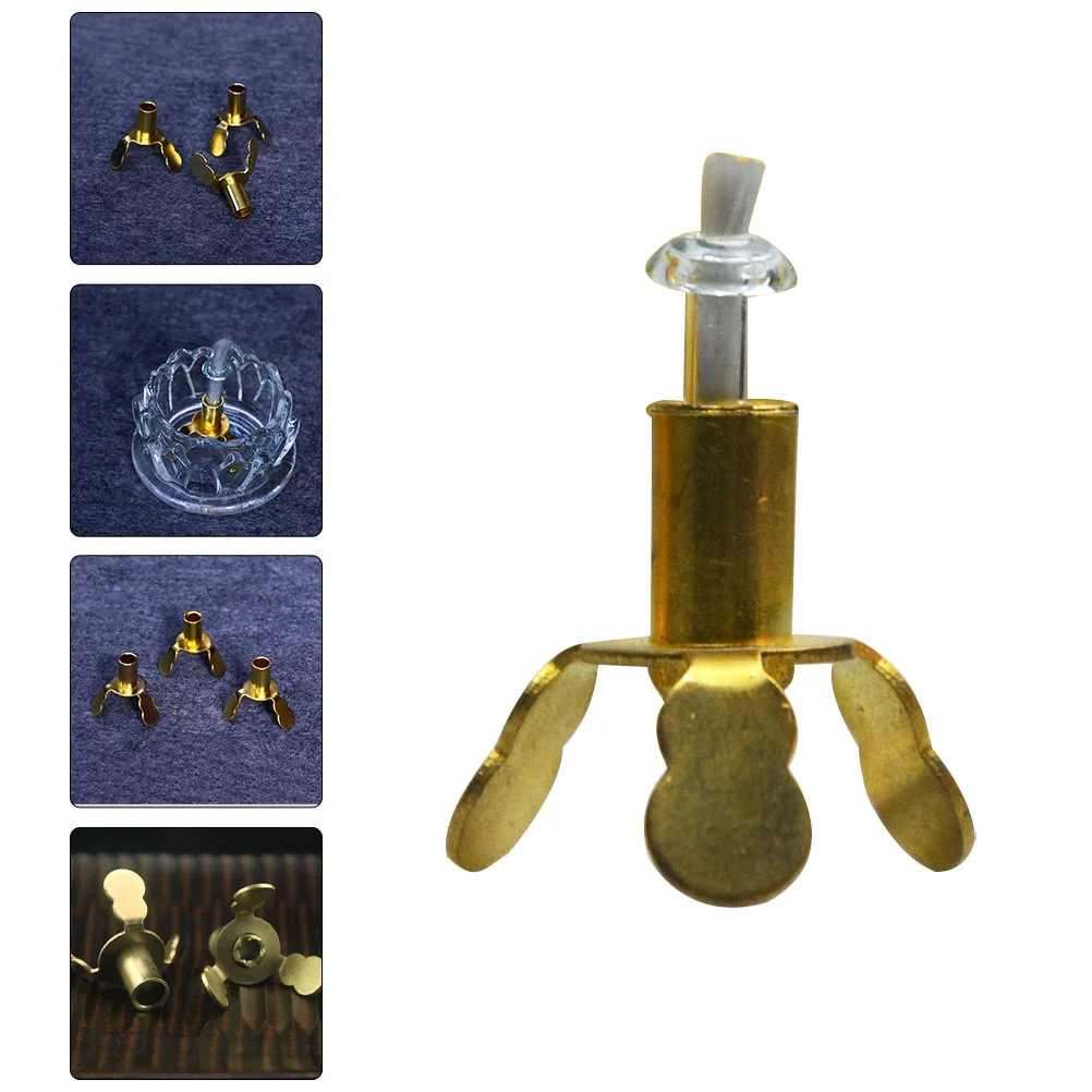 

Wickwicks Holder Lamp Oil Candlestick Holders Replacement Suppliescopper Rack Stand Homecentering Toollamps Legged Accessories