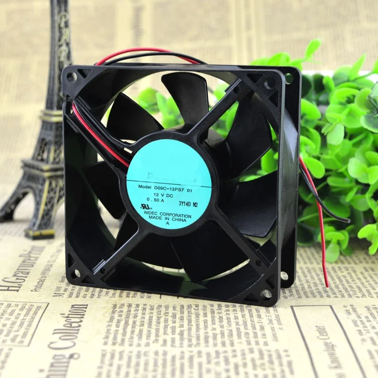 

Совершенно новый оригинальный телефон, 12 В, 9032 А, 9 см, дюйма, двойной шарикоподшипник, тепловой вентилятор