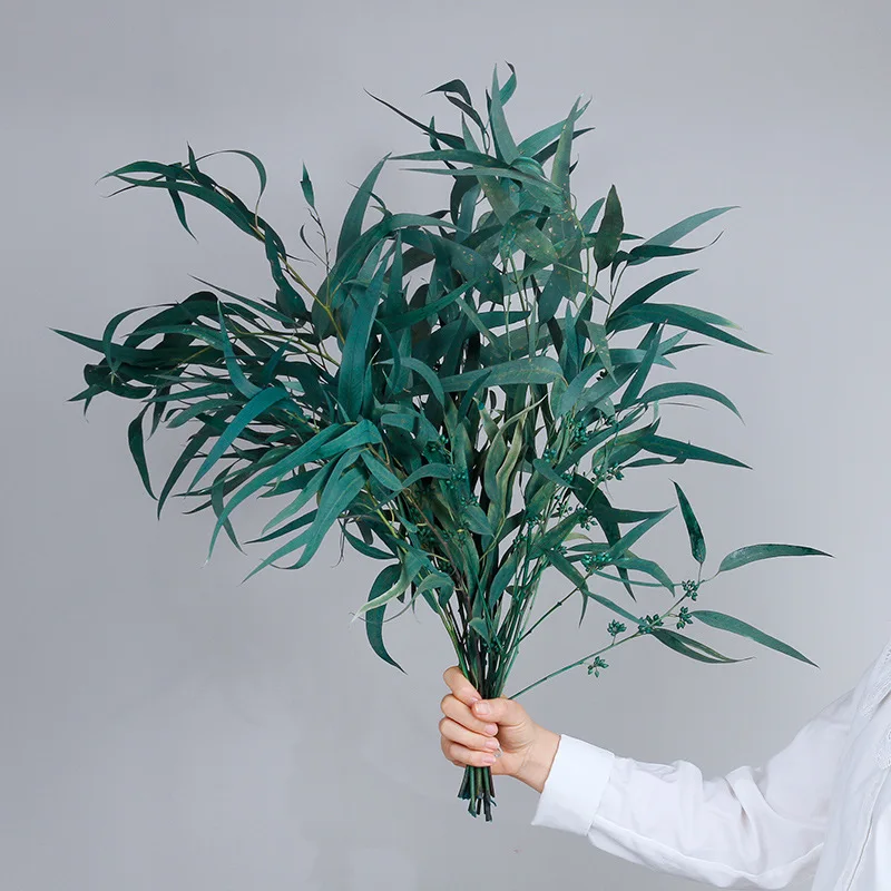 

80 г/30-40 см, натуральный Восстановленный эвкалипт, вечный дисплей, организовать цветы для свадьбы, аксессуары для украшения дома