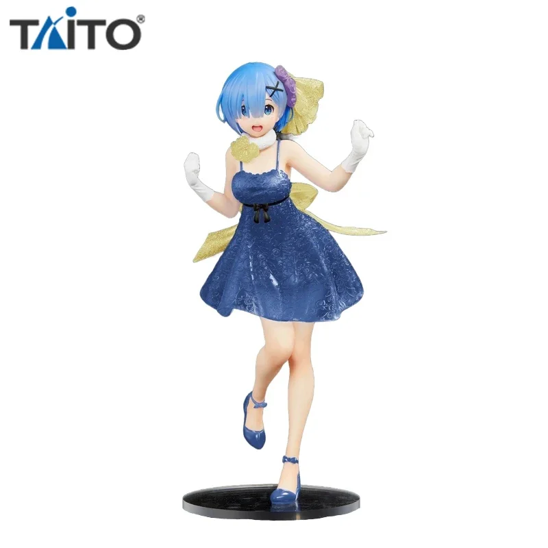 В наличии оригинальная аниме-фигурка TAITO Re: Zero Kara Hajimeru Isekai Seikatsu Rem, Kawaii, модель из ПВХ, коллекционная настольная милая фигурка (art.: 3920cdfdccd49) - 3920cdfdccd49