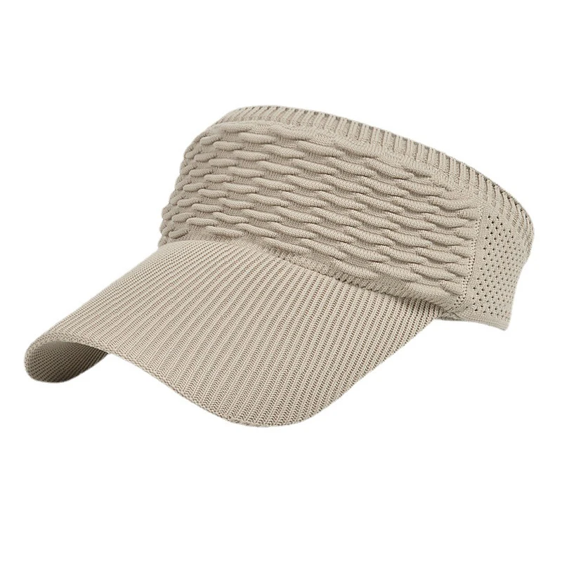 Sun Protection Hats 2023 Summer Women Lady Fashion Empty Top Sports Visor Outdoor Baseball Cap Golf Cap Casual Tour Peaked Caps