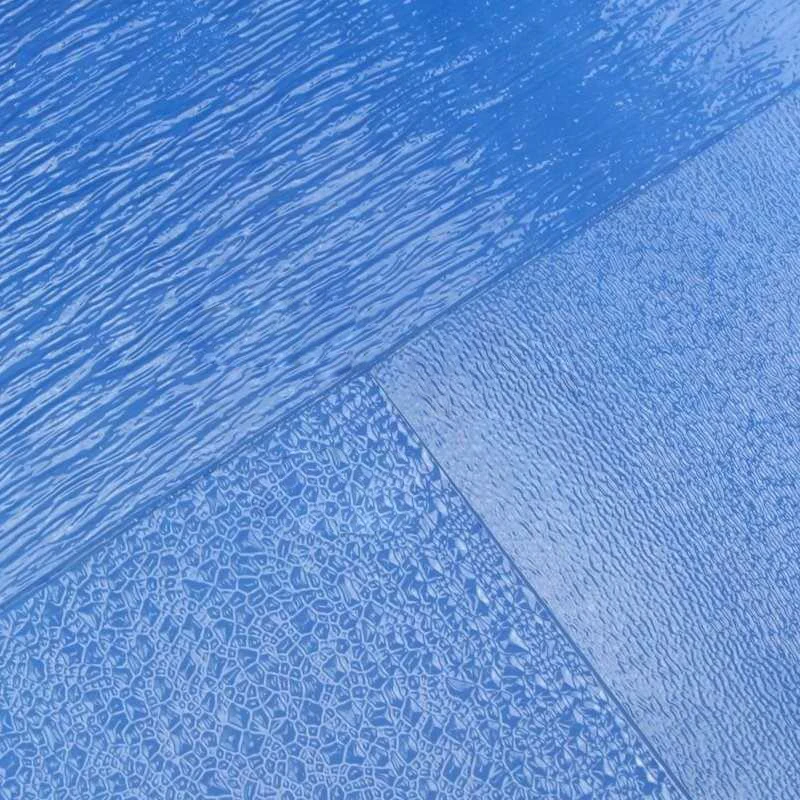 Прозрачный лист из ПВХ модель с рисунком поверхности воды бумага для