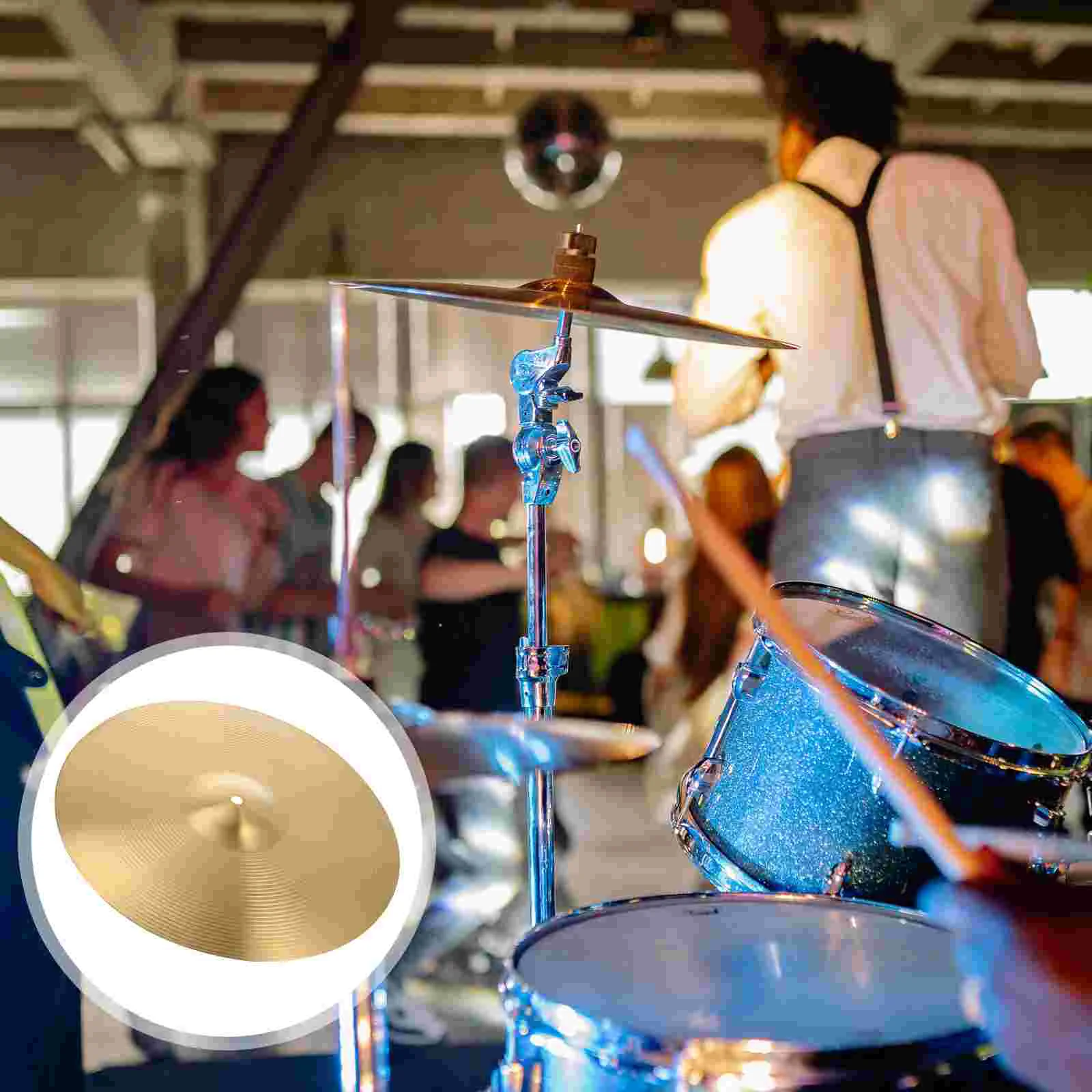 

Jazz Drum Part Jazz Drum Cymbal Piece Brass Jazz Drum Cymbal Accessory