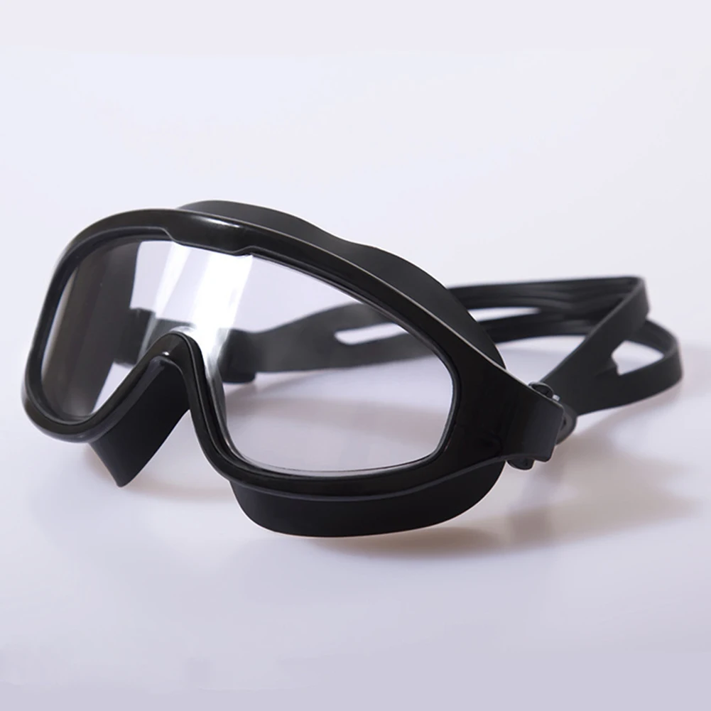 Waterproof Large Frame Swimming Goggle Anti-Fog HD UV Sun Protection Swim Glasses Unisex Radiation Protection Eyeware Accessory