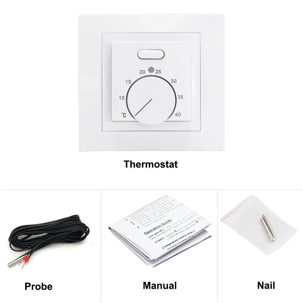 

MINCO HEAT Термостат MK05 для теплых полов 220В 16А