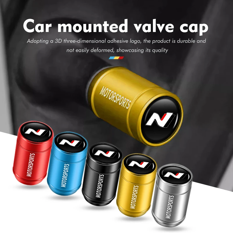 Для Hyundai 4 шт. автомобильная ступица колеса крышка штока клапана декор для