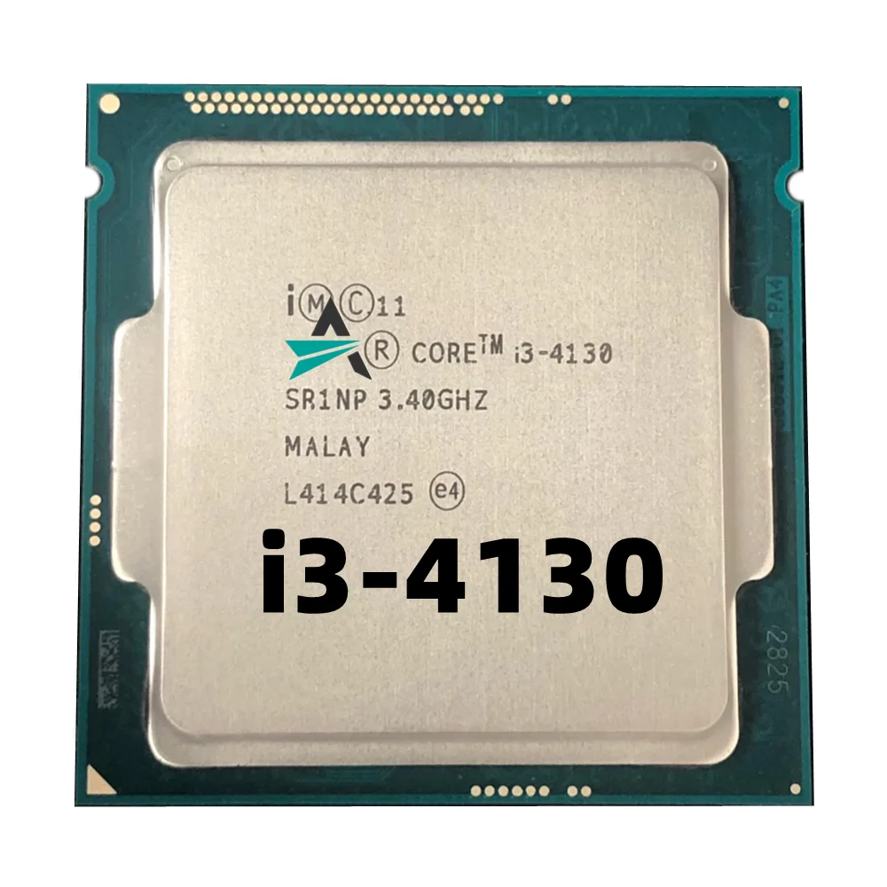 Used  Core i3 4130 3.40GHz 512KB/3MB Socket LGA 1150 Haswell CPU Processor SR1NP  I3 4130 Free Shipping