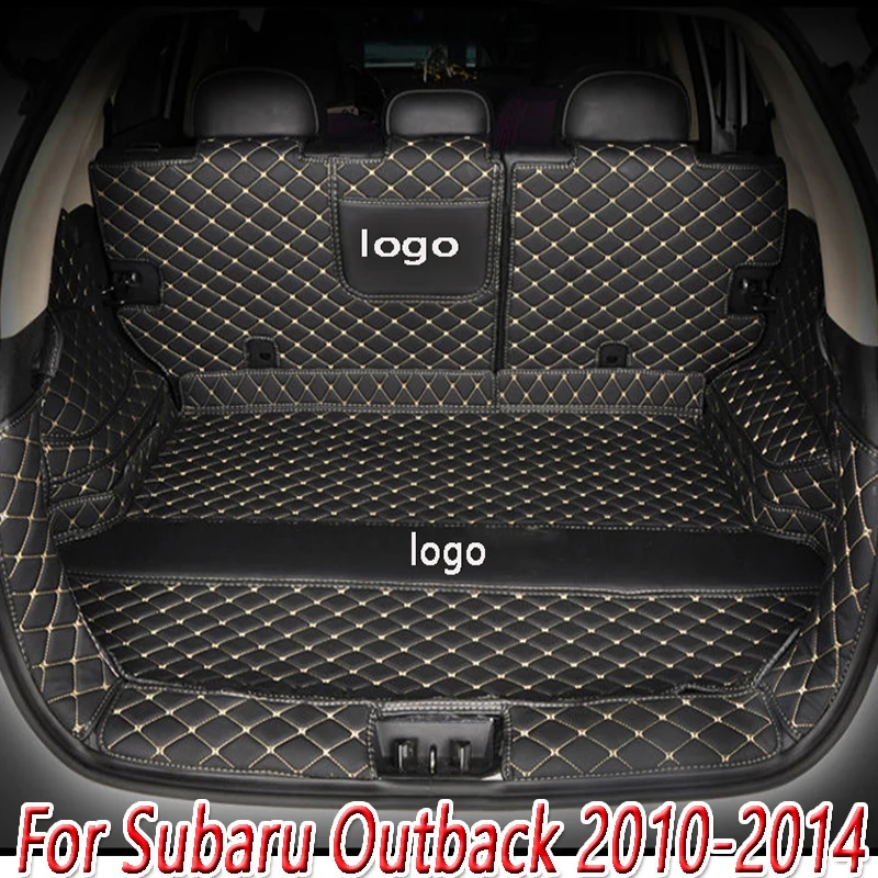 

High Side Rear Cargo Liner Boot Trunk Floor Mat Tray Carpet Mats Mud Car Trunk Mat For Subaru Outback 2010 2011 2012 2013 2014