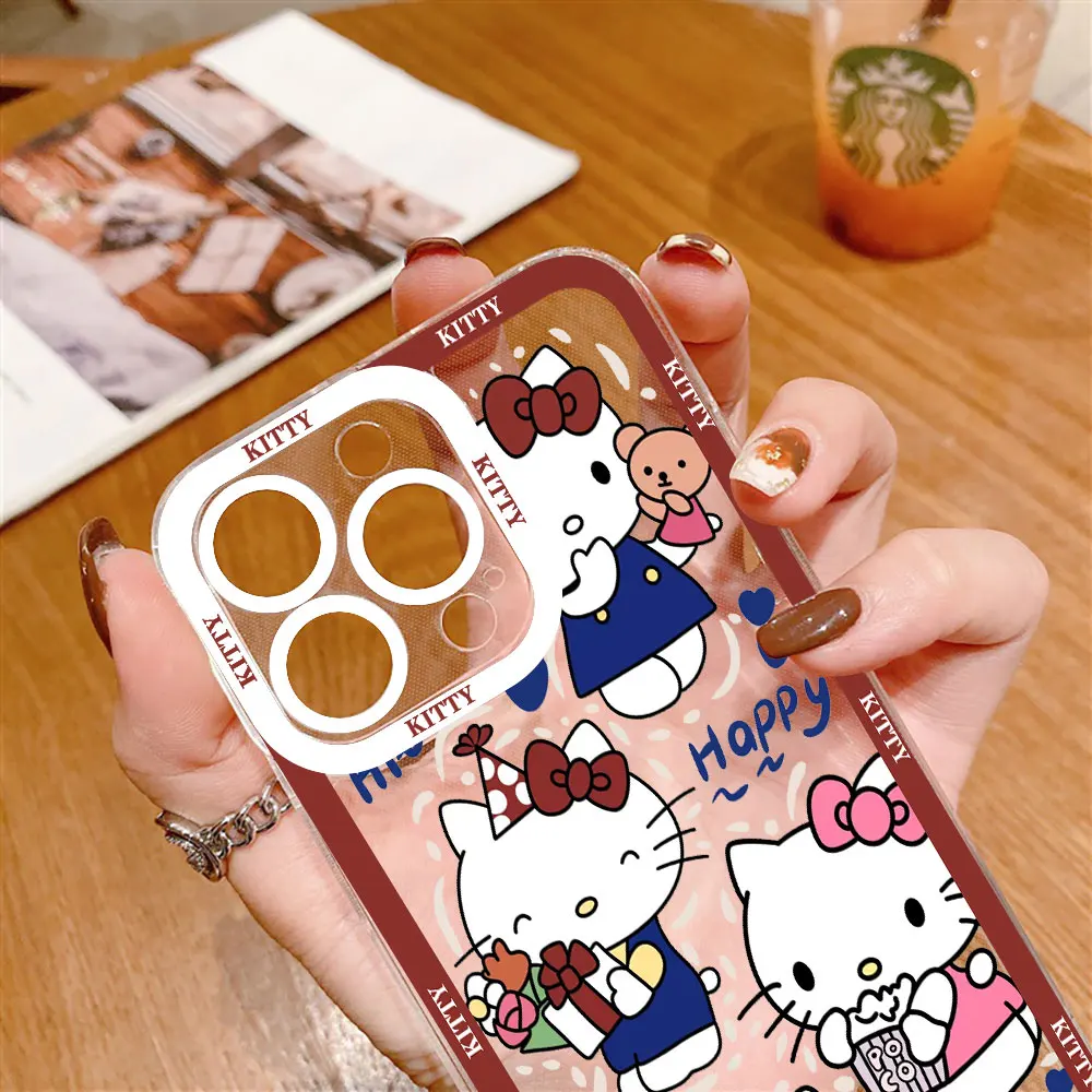 Милый чехол Hello Kitty Kuromi Melody для VIVO Y76 Y53S Y51 Y51A Y50 Y35 Y33T Y33S Y31 Y30 Y27 Y22S Y21 Y21A Y21S Y21T Y20