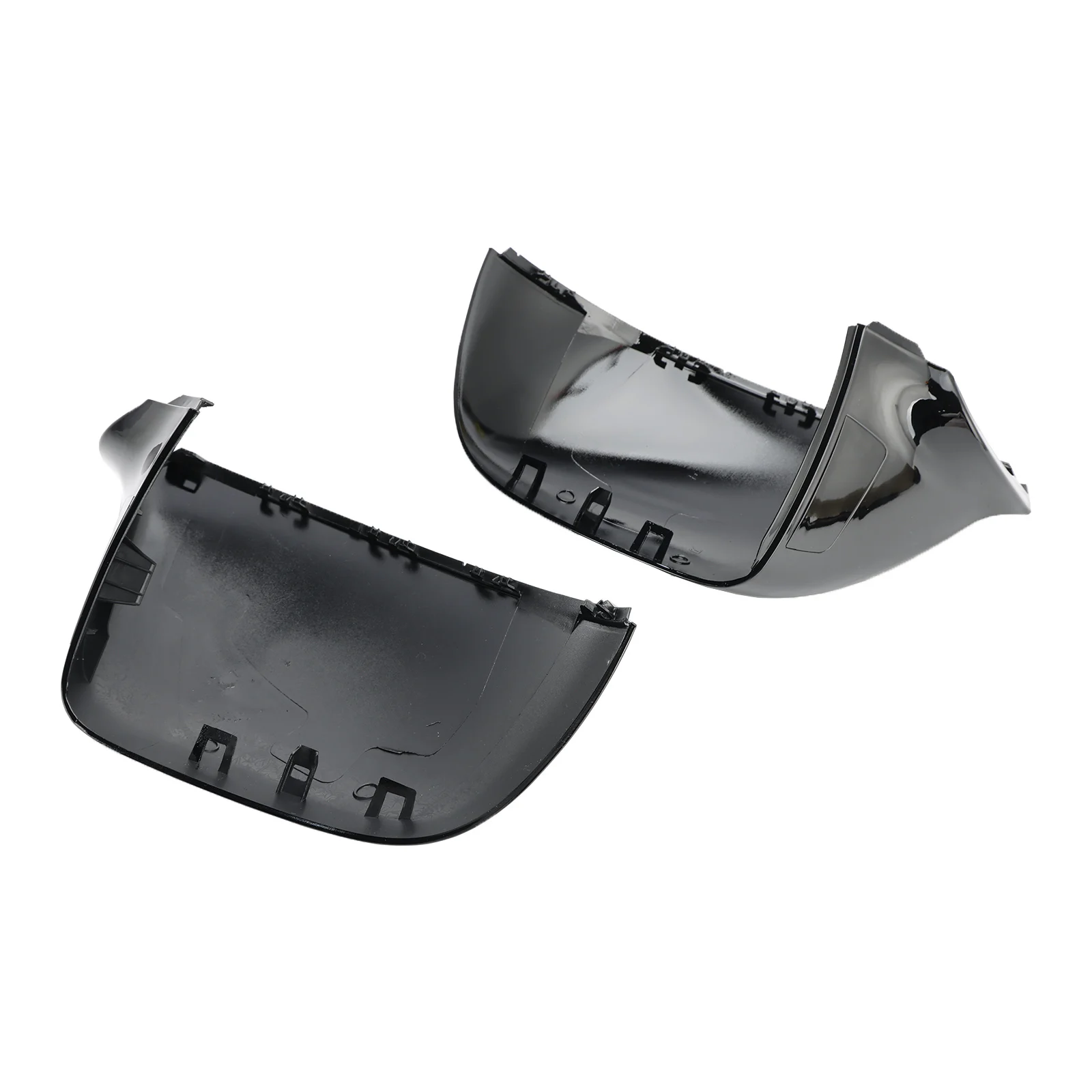 Artudatech глянцевые черные крылья для дверного зеркала левая и правая крышки VW T6