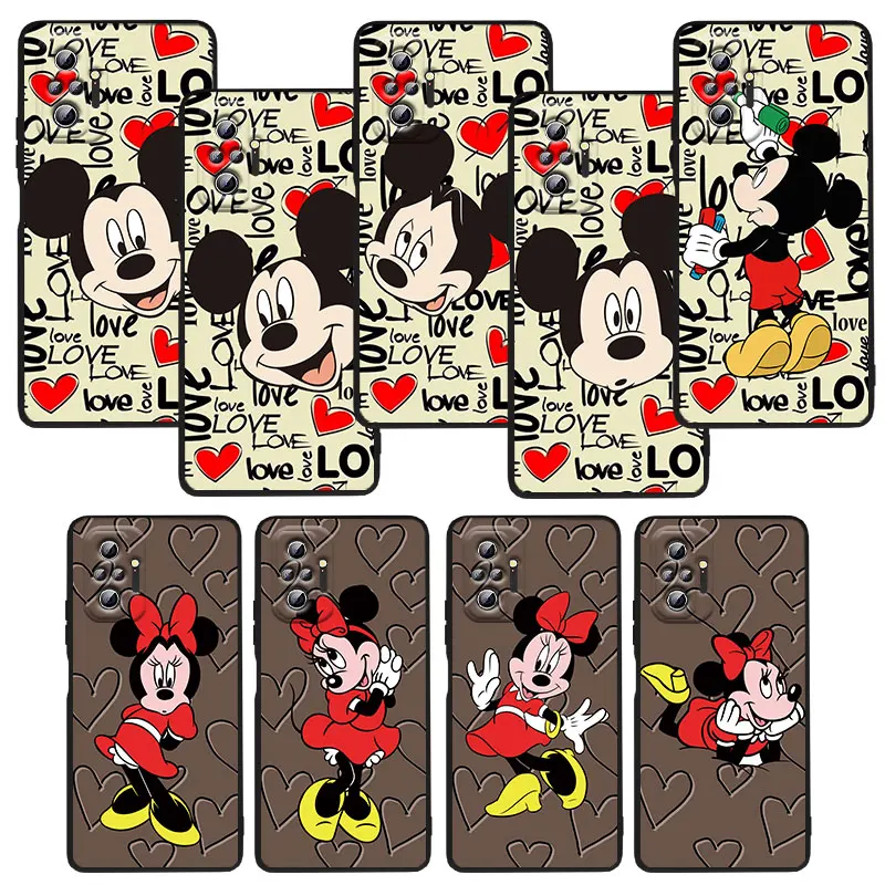 Красивый чехол для телефона с Микки Маусом xiaomi Redmi 10 K50 K50G 9 9A 9T 9C 9AT 8 8A 7A 6 6A 5 4X S2 2022 Pro