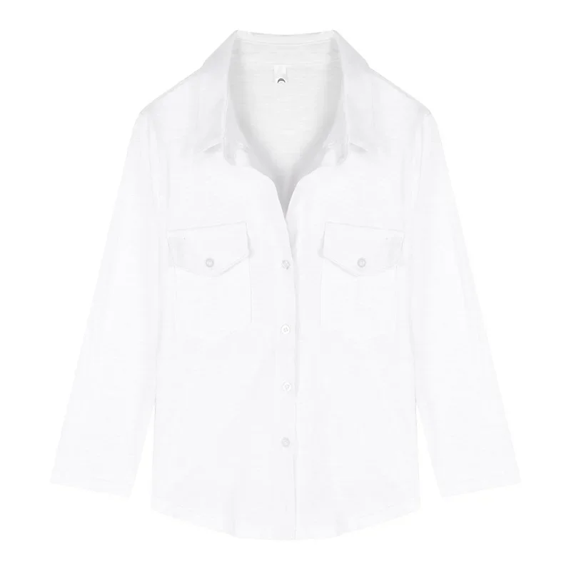 Эстетическая укороченная футболка с длинными рукавами Pure Desire для женщин