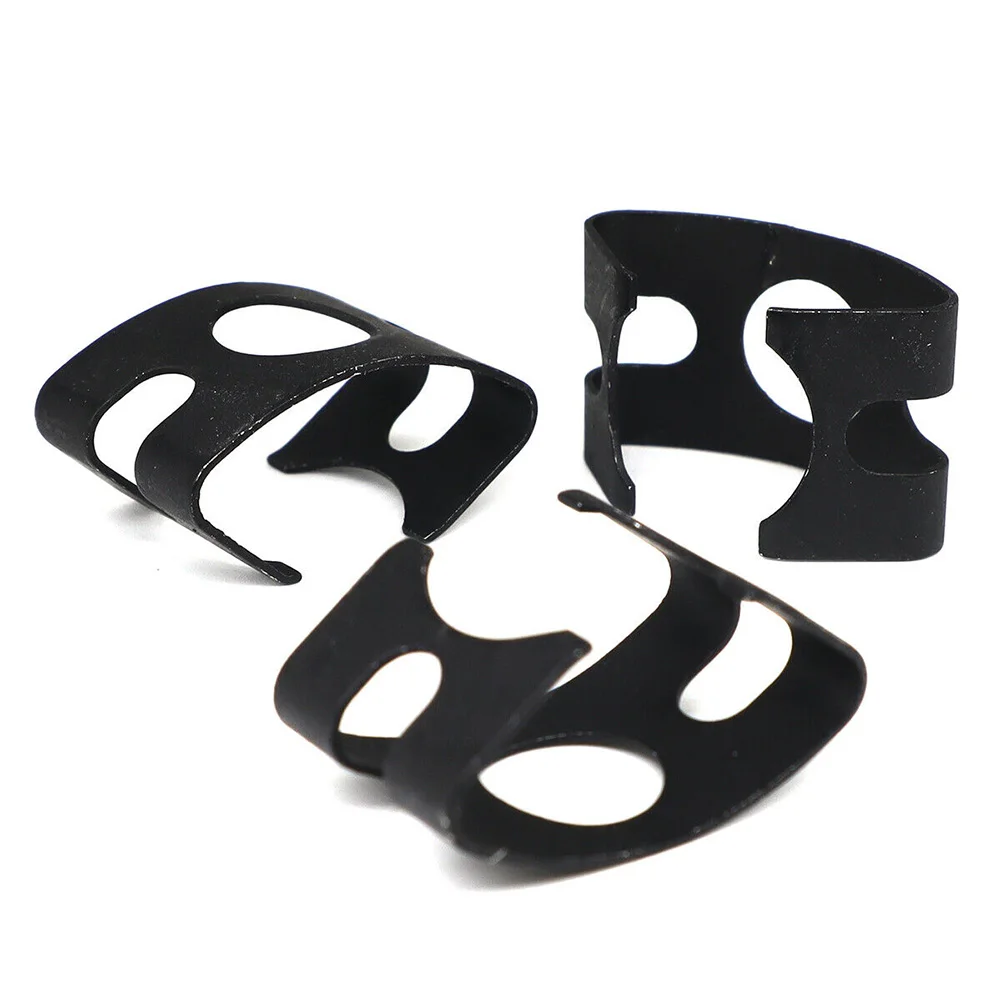 

5pcs Car Brake Line Hose Clips Metal Fixing Clip For Skoda Black Car Brake Line Cable Bracket Vacuum Hose Pipe Clips