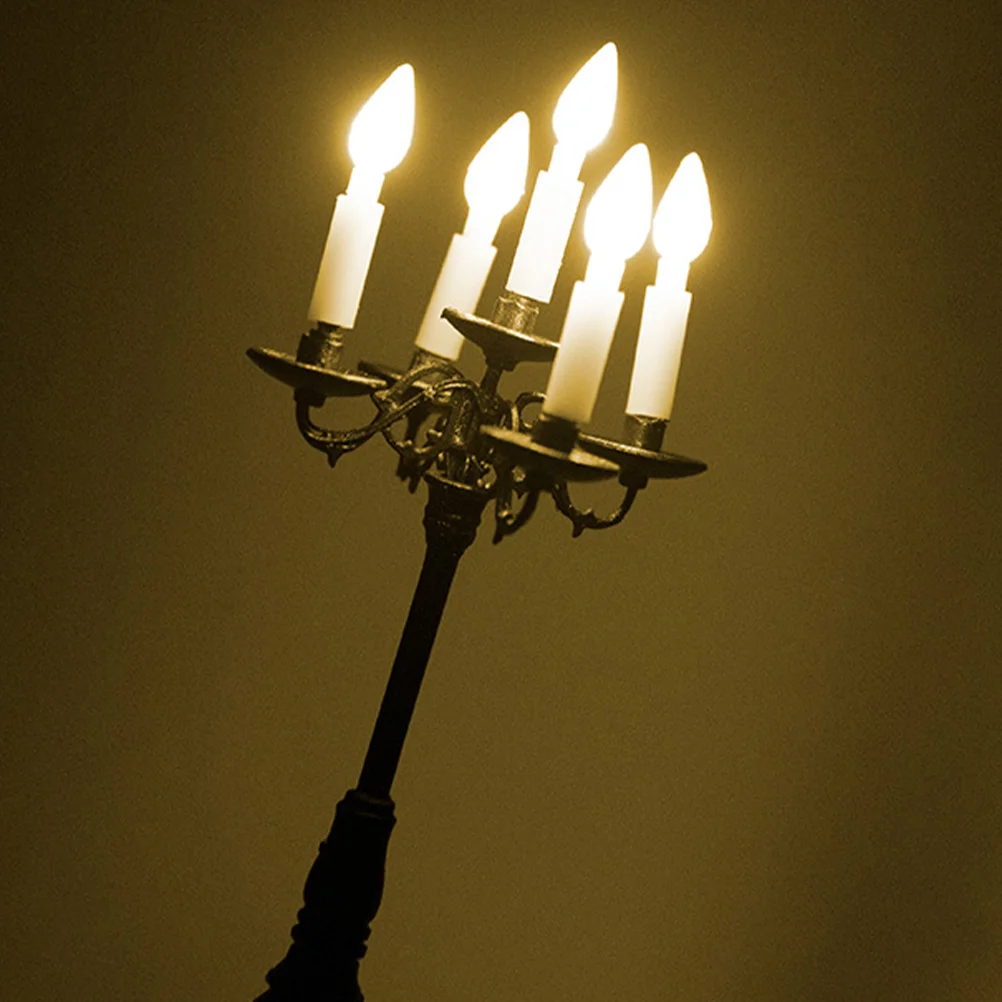 Модель люстры миниатюрный подсвечник светильник материал украшение абс