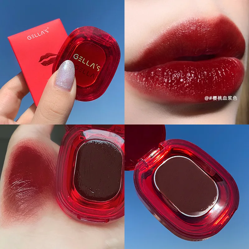

Long Lasting Matte Lip Gloss Velvet Lipstick Waterproof Lip Gloss Non Stick Cup Sexy Lipstick Red Lip Tint Beauty Cosmetics