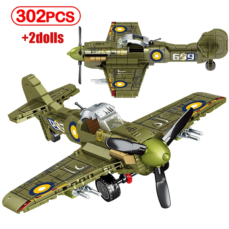 

302 шт., Детский конструктор «городской солдат»