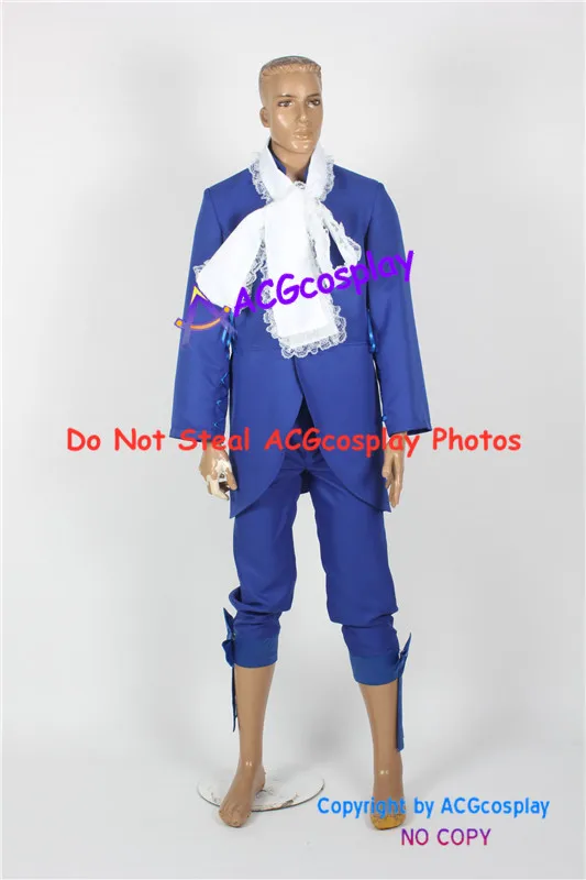 Django Unchained Django Blue Suit Cosplay Costume acgcosplay costume