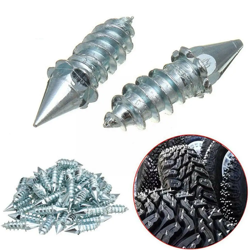 

Length 25mm Car Tires Studs Spikes Wheel Chains For Car Vehicle Truck Motorcycle Tires Winter Z7X7