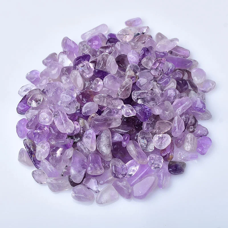 Натуральный драгоценный камень искусственные Аметистовые чипсы лечебный