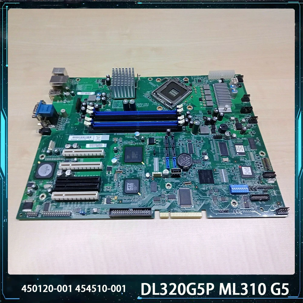 

For HP DL320G5P ML310 G5 450120-001 454510-001 Motherboard High Quality Fully Tested Fast Ship